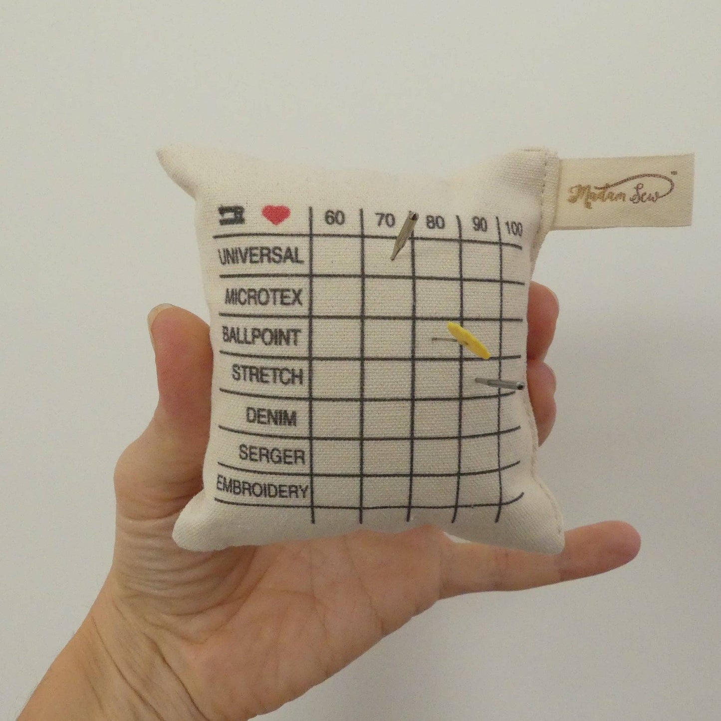 Embroidery Cross Stitch Needle Organizer Sorting Pincushion