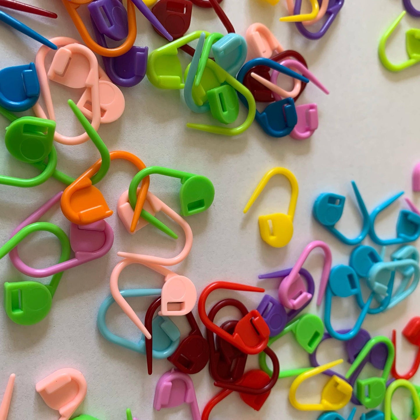 Crochet Knitting Plastic Markers, Plastic Safety Pin, Stitch