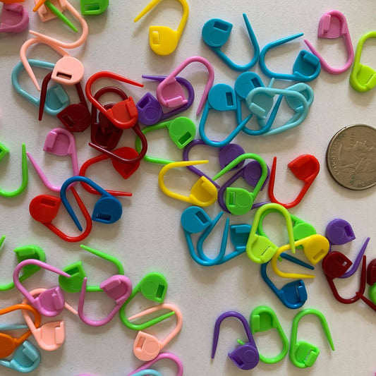 Crochet Knitting Plastic Markers, Plastic Safety Pin, Stitch