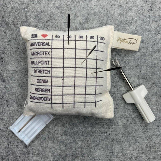 Embroidery Cross Stitch Needle Organizer Sorting Pincushion
