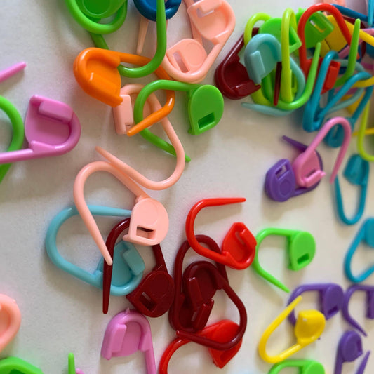 Crochet Knitting Plastic Markers, Plastic Safety Pin, Stitch